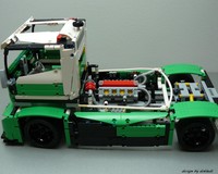Lego Technic 42039 "C" Modell - Race Truck - THE BEAST