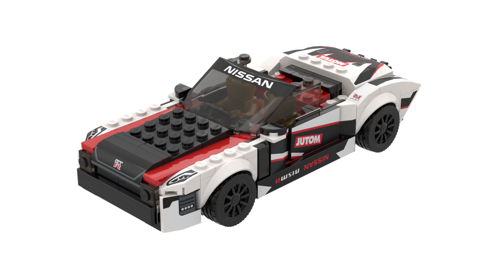 LEGO MOC 76896 Working Convertible by Schwimpy | Rebrickable - Build ...