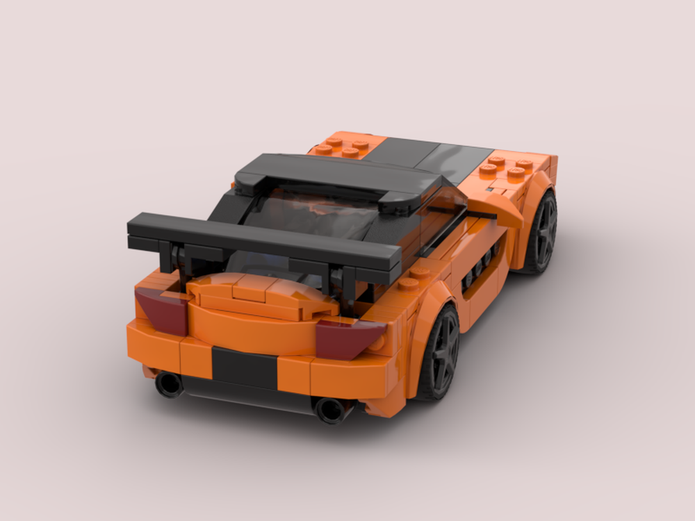 ラスト1◎完売再製作◎DOL◎10インチ LEGO MOC-120953 The Fast And The Furious Mazda RX-7 by Peckerton