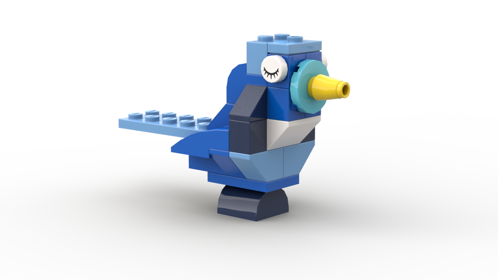 LEGO MOC 10706 Bird by Lenarex Rebrickable Build with LEGO