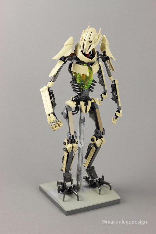 LEGO MOC-121011 Lego Cyborg General by MartinDesign | Rebrickable ...