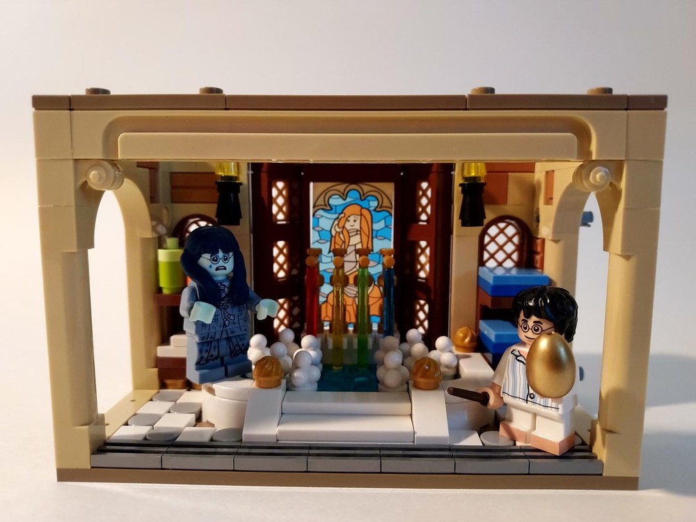 LEGO MOC-121022 Prefects' Bathroom by TrevorToad | Rebrickable - Build ...