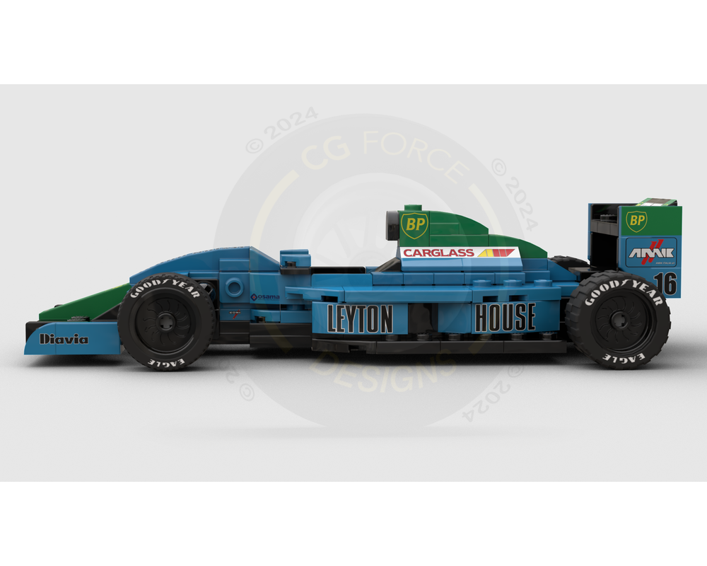 LEGO MOC-121033 F1 Leyton House CG901 by CGForceDesigns
