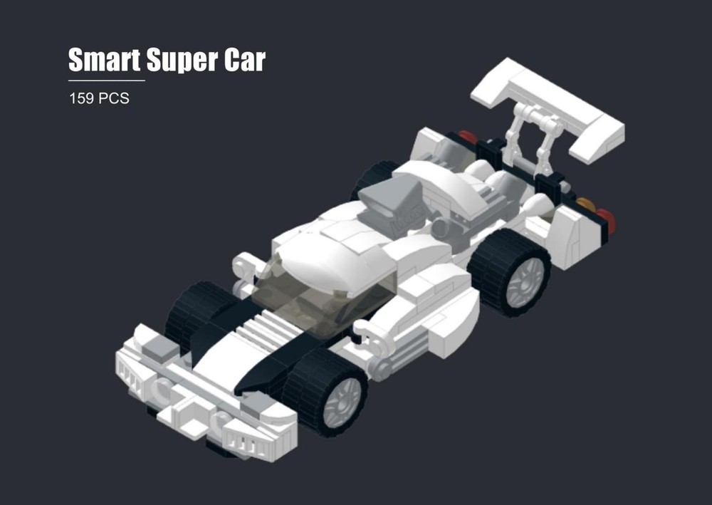 LEGO MOC Smart Super Car by ARay | Rebrickable - Build with LEGO