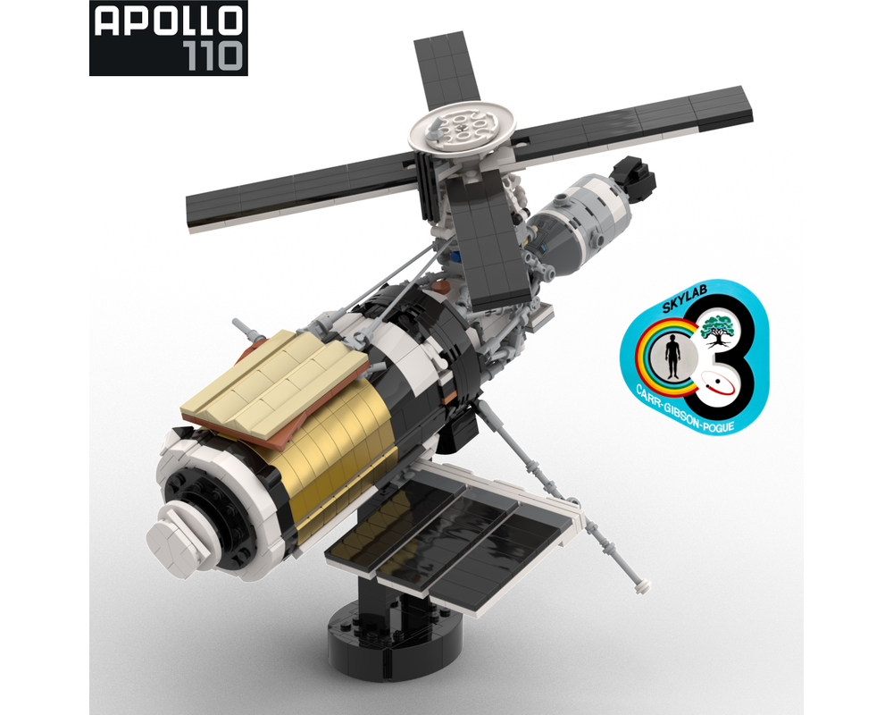 LEGO MOC Skylab [1:110 scale] by Apollo_110_Bricks | Rebrickable ...