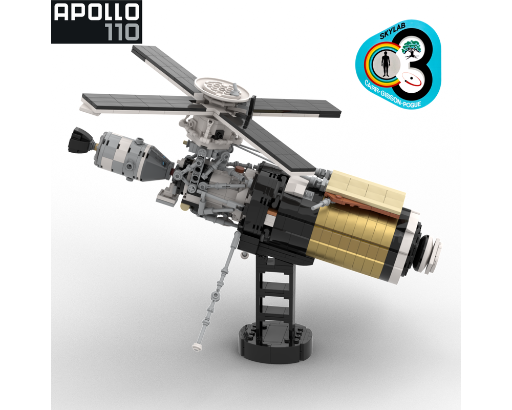 LEGO MOC Skylab [1:110 scale] by Apollo_110_Bricks | Rebrickable ...