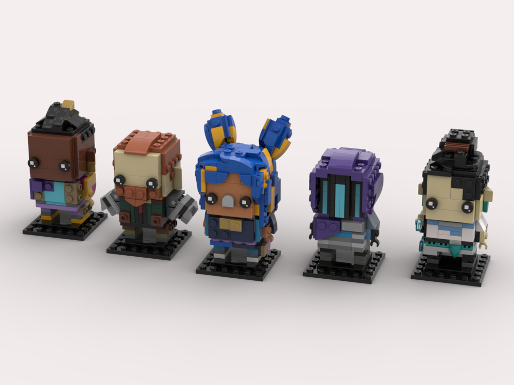 LEGO MOC VALORANT Brickheadz Series 2 collection by plastic | Rebrickable - Build with LEGO