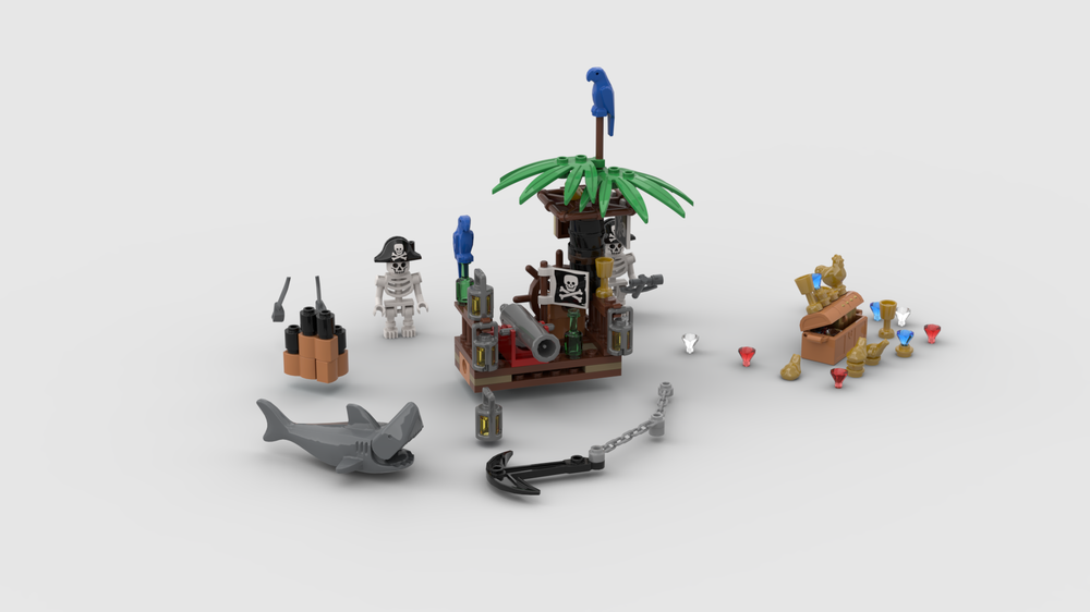 vinde Slibende Grudge LEGO MOC VIP Mini Pirate Outpost by Kant | Rebrickable - Build with LEGO