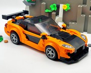 LEGO MOC Tokyo Drift Double Pack - Mazda RX-7 & Mitsubishi Lancer