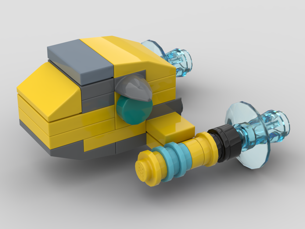 LEGO MOC Ship Lupus from Jet Force Gemini by RoyEngineer Rebrickable