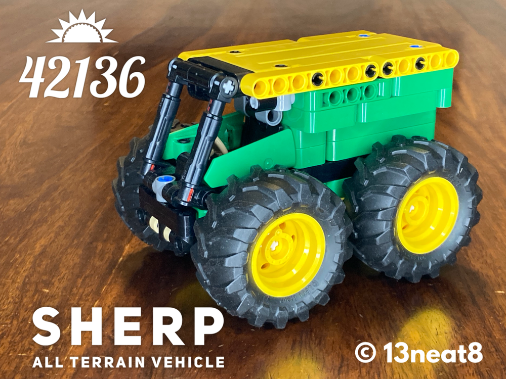 LEGO MOC 42136 Sherp ATV by 13neat8 | Rebrickable - Build with LEGO