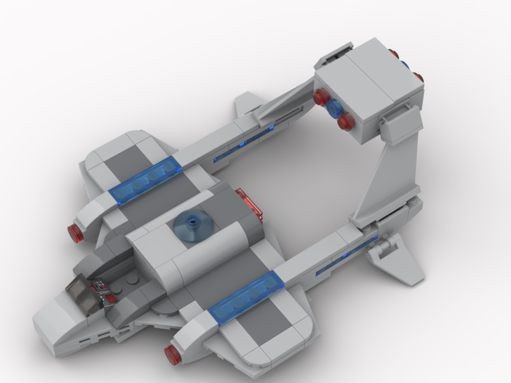 LEGO MOC Star trek IP-38 lighting microfighter by excalibur115 ...