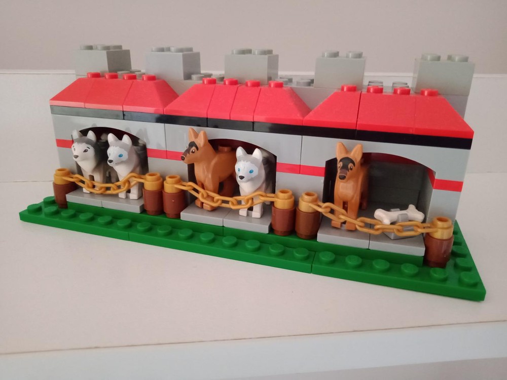 LEGO MOC Kennels by Jonny_Hairface Rebrickable Build with LEGO
