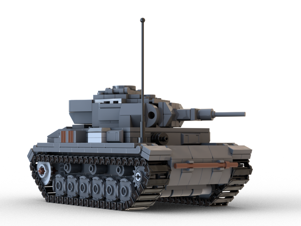 LEGO MOC LEGO WW2 Panzer III by The_Brick_Crew