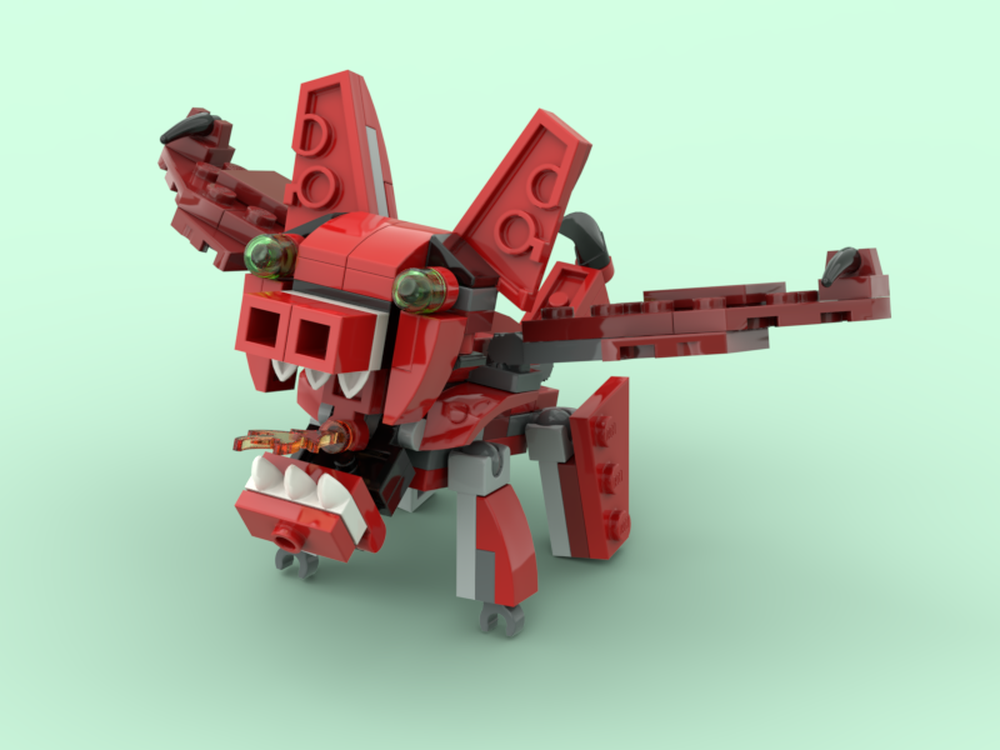 LEGO MOC-121234 Dragon Pig 2 by eric_nunya | Rebrickable - Build with LEGO