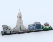 LEGO MOC AdO Arena Bergen by aegir