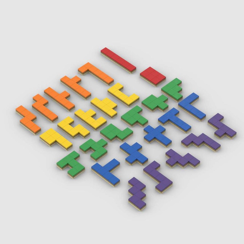LEGO MOC-121373 Tetris block 6 by uminuo | Rebrickable - Build with LEGO