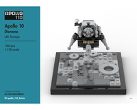 Apollo 10 Diorama – LM 'Snoopy' [1:110 scale]
