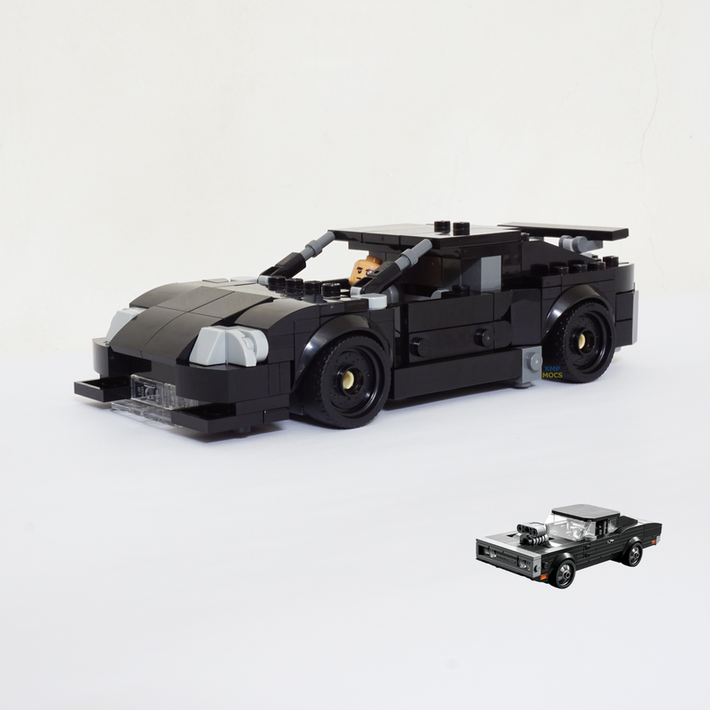 LEGO MOC [FREE] 76912 Toyota Supra mk4 by KMPMOCS | Rebrickable - Build ...