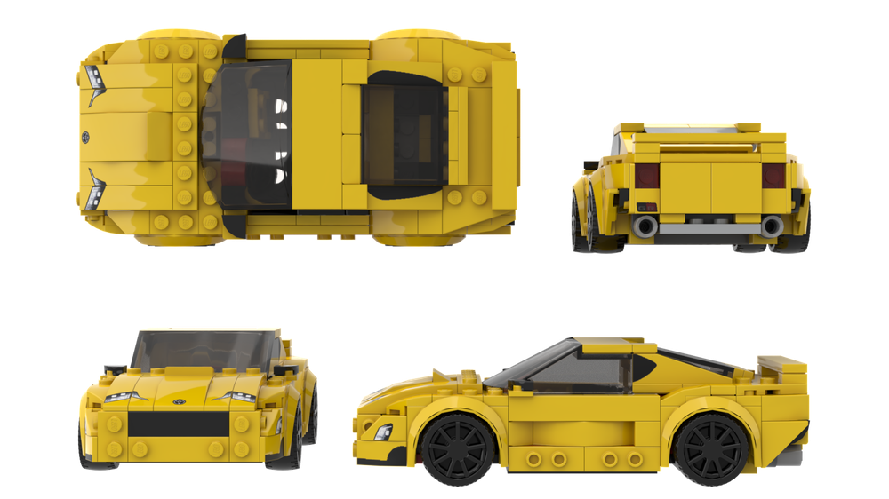 LEGO MOC 76901 Working Convertible by Schwimpy | Rebrickable