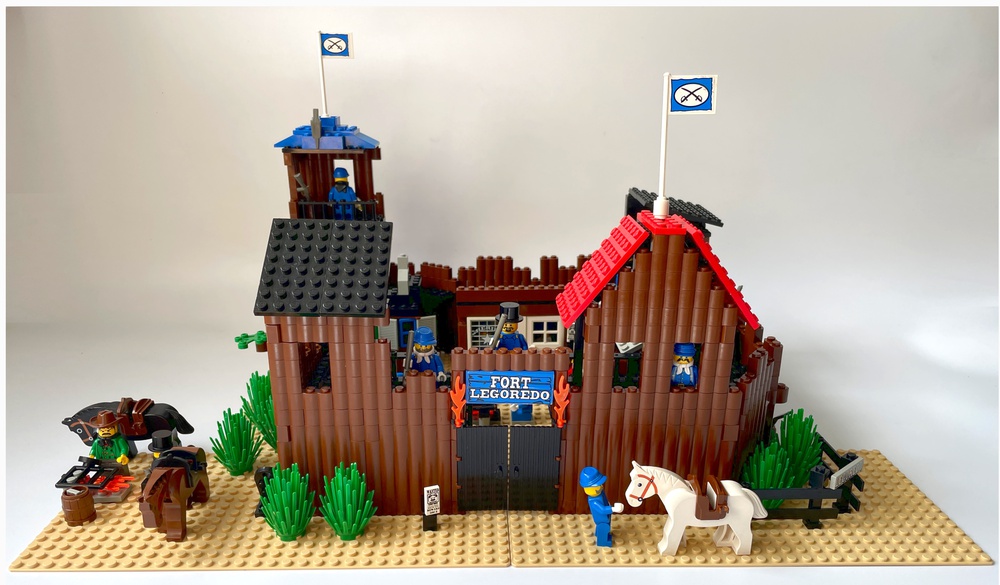 mineral Voksen metan LEGO MOC Fort Wallace from Red Dead Redemption 2 by Bricks_Composer |  Rebrickable - Build with LEGO