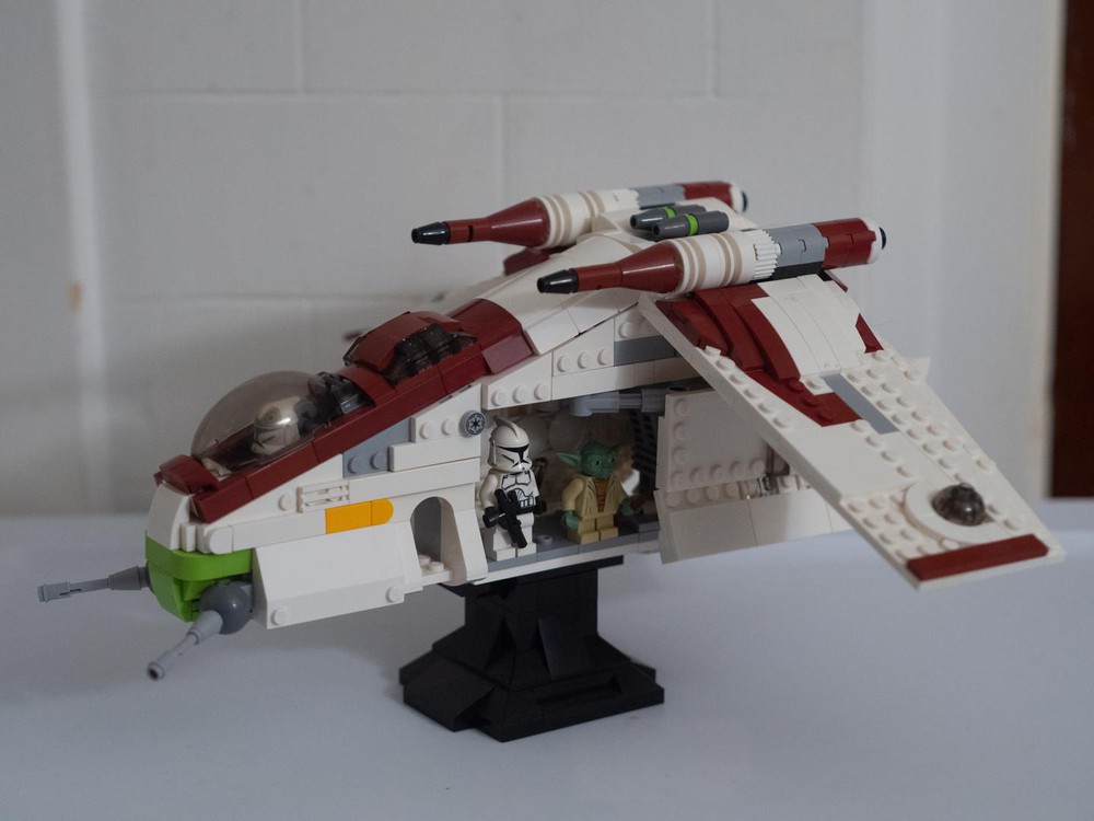 LEGO MOC Republic Gunship by LSWfiend | Rebrickable - Build with LEGO