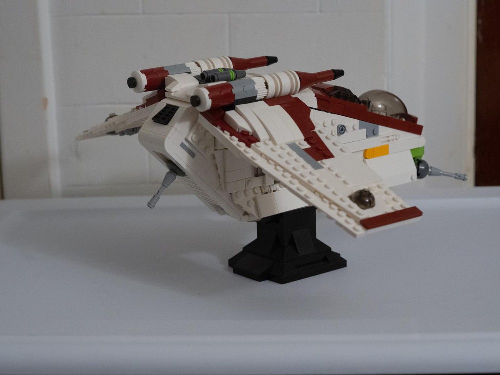 LEGO MOC Republic Gunship by LSWfiend | Rebrickable - Build with LEGO