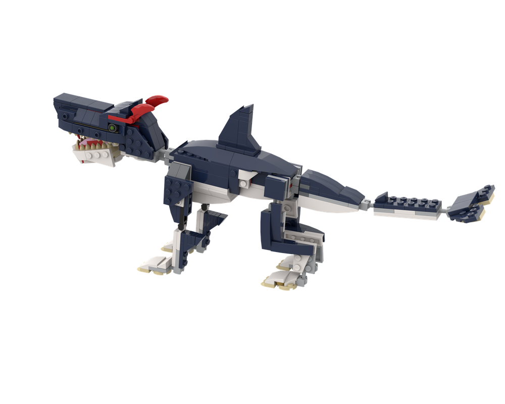 LEGO MOC Whalewolf 31088 3 to 1 by bricksmartworkshop