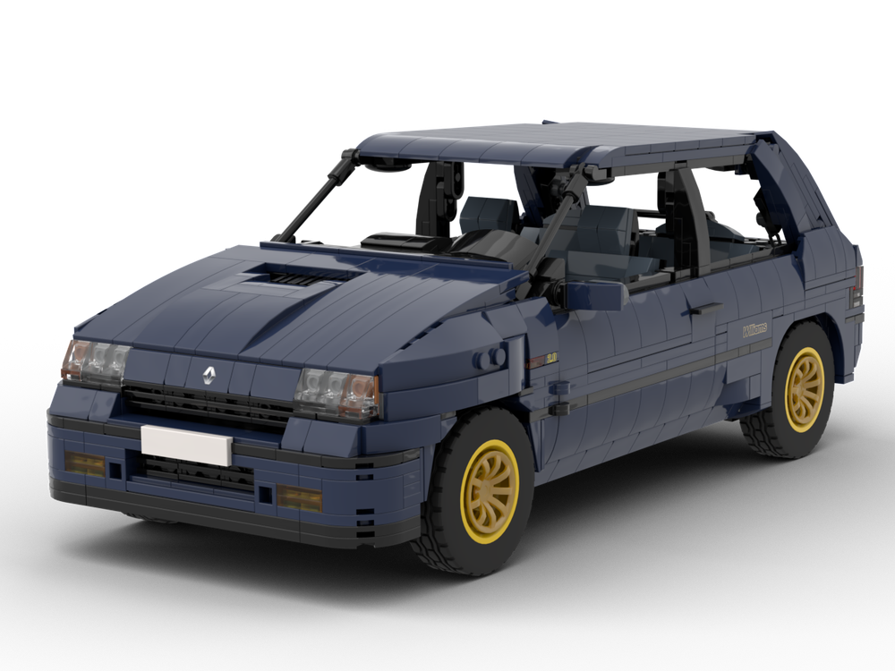 LEGO MOC Renault Clio Williams by Anatole Rebrickable Build