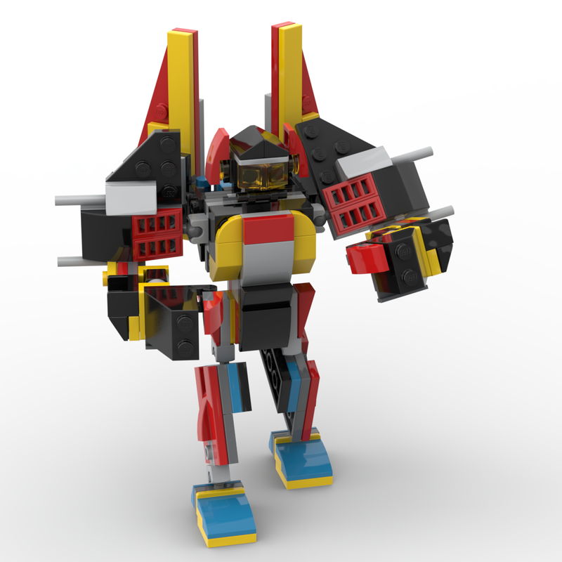 LEGO MOC Boxer Mech by kin9000 | Rebrickable - Build with LEGO