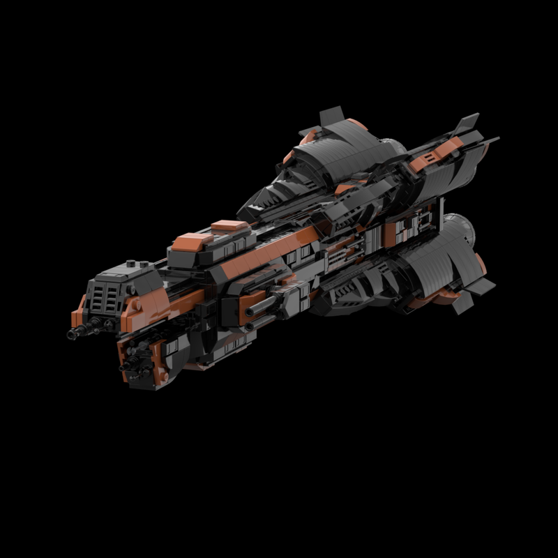 LEGO MOC-121937 MCRN Donnager 1 : 900 by brickgloria | Rebrickable ...