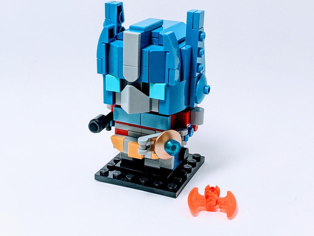 LEGO MOC Optimus Prime BrickHead by BambooBricks Rebrickable Build