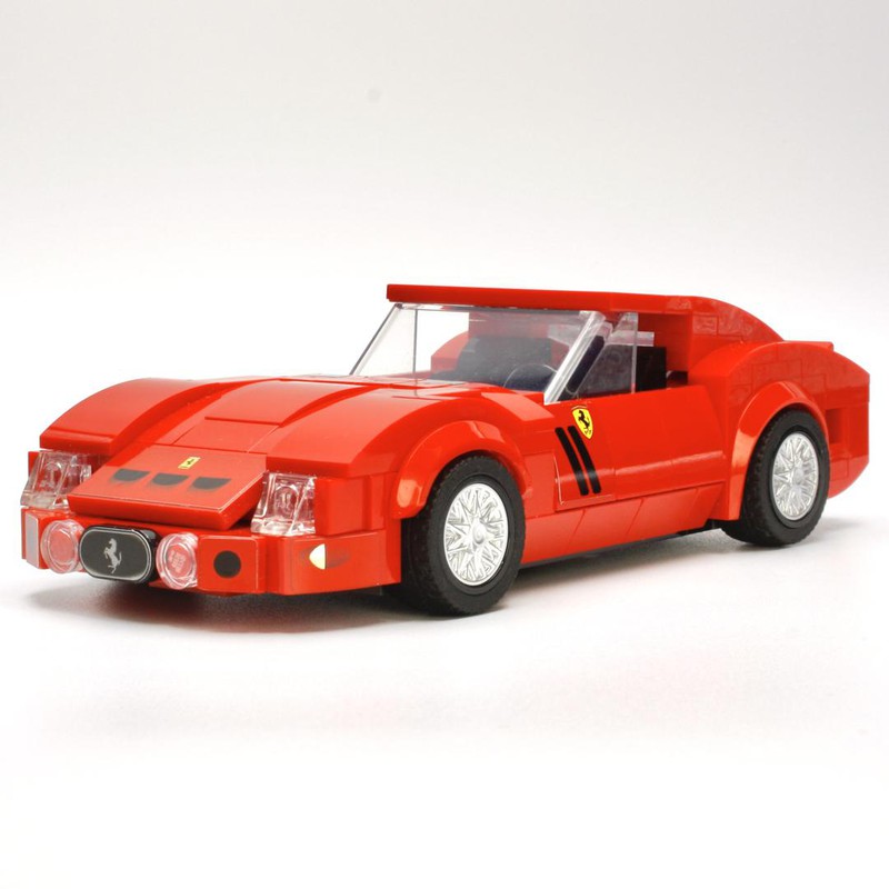 LEGO MOC Ferrari 250 GTO by barneius | Rebrickable Build with LEGO