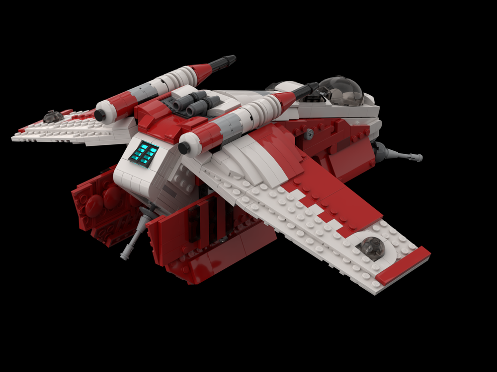 LEGO MOC Coruscant Guard Gunship LAAT by LSWfiend | Rebrickable - Build ...