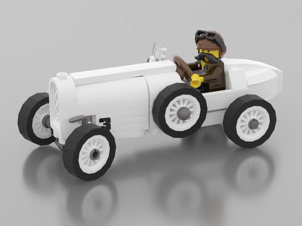 LEGO MOC Vintage German Racecar by Dongeraldo | Rebrickable - Build ...