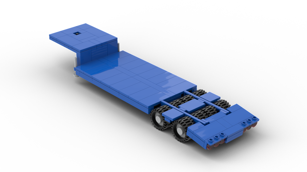 LEGO MOC 16 Wheel lowboy by Yellow.LXF | Rebrickable - Build with LEGO