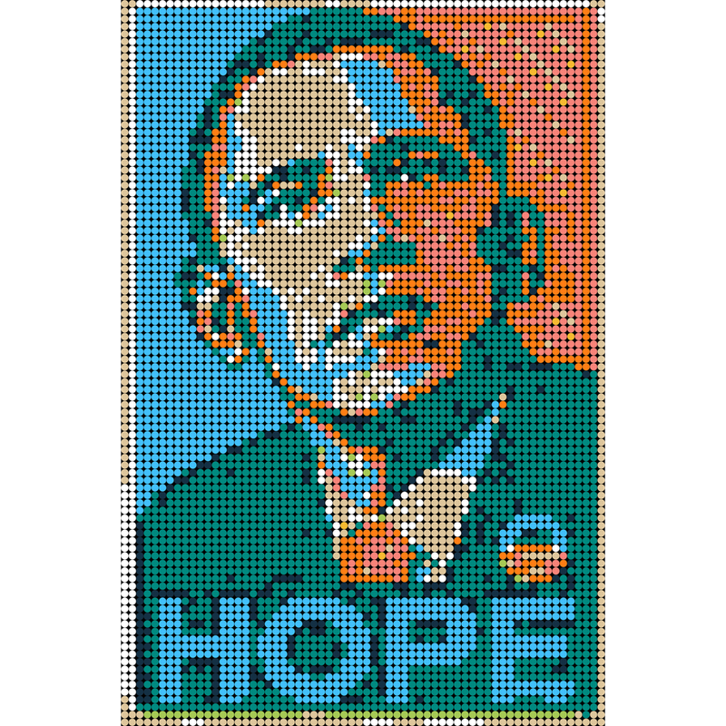 LEGO MOC 31203 Hope Poster by crazy8ron | Rebrickable - Build with LEGO