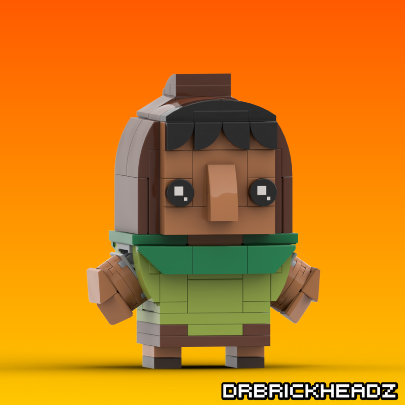 LEGO MOC Brickheadz - Mousy (Piggy) by PatrickStarGames