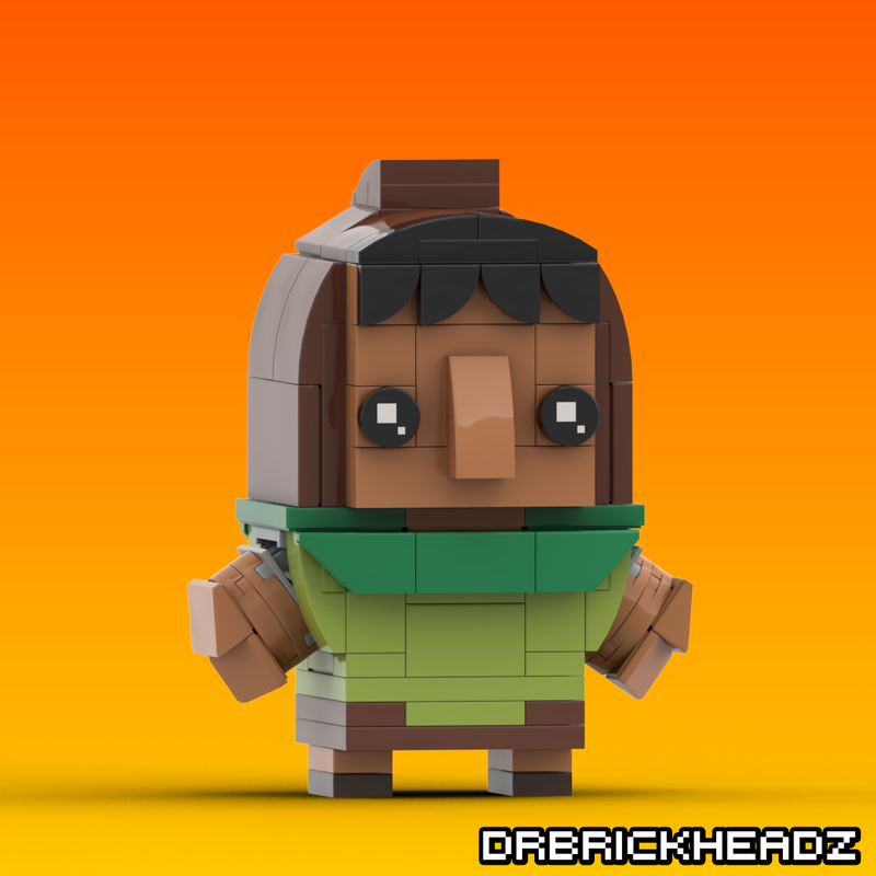 LEGO MOC Brickheadz - Mr. P (Piggy) by PatrickStarGames