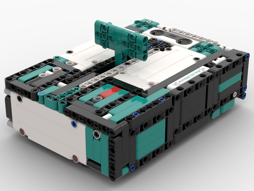 LEGO MOC-122312 Useless Machine by Amused_Moose | Rebrickable - Build ...
