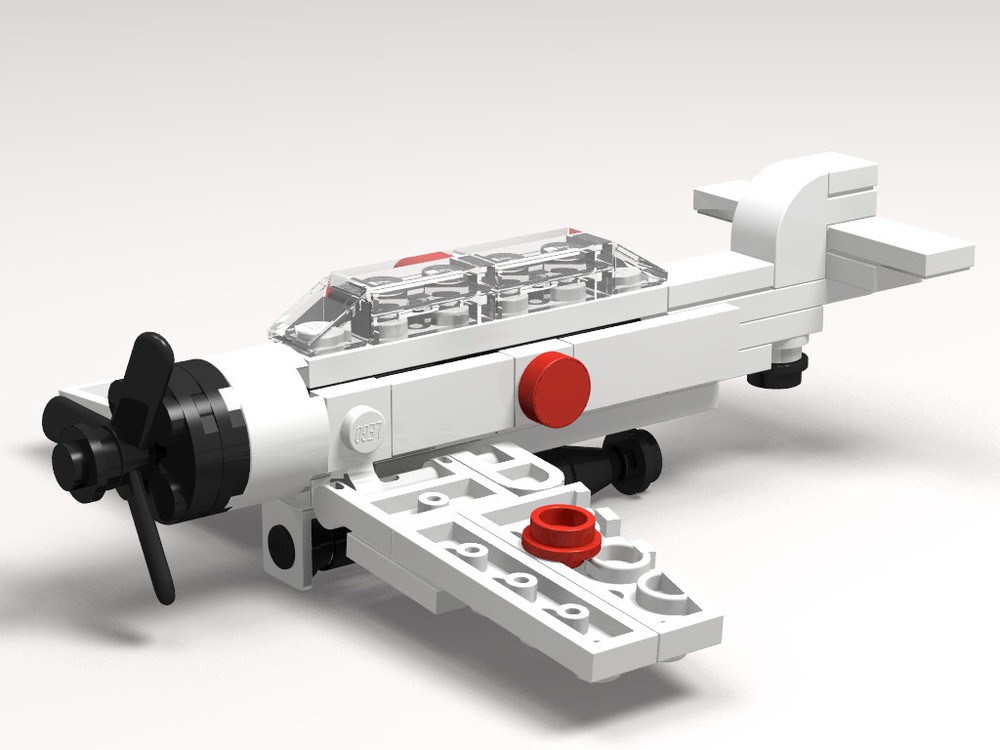 LEGO MOC Micro Nakajima B5N2 'Kate' Torpedo Bomber By Bill_Brick_Corp ...