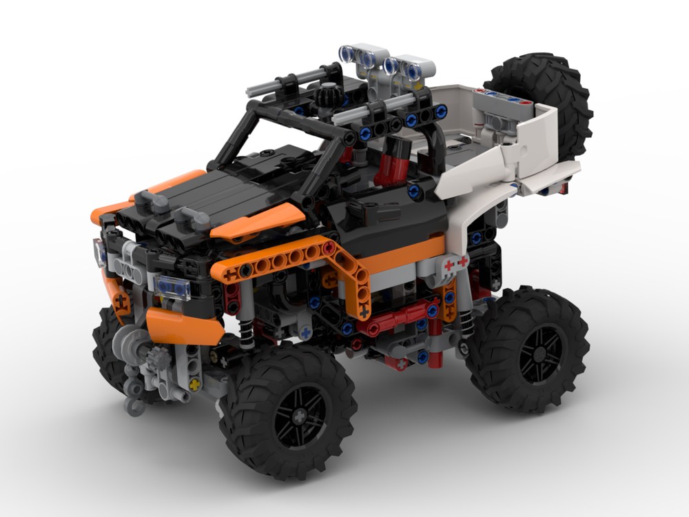 jungle Påstået Foran dig LEGO MOC Mini 9398 crawler (42139 Alternate Model) by technicprojects |  Rebrickable - Build with LEGO