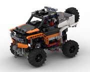 LEGO MOC DAKAR / TRIAL Truck 42114 B alternate model / Zetros killer by RM8  LEGO Garage - BrickGarage