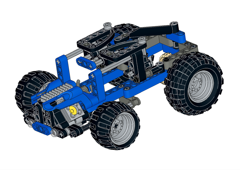 LEGO MOC Monster Truck by NARP | Rebrickable - Build with LEGO