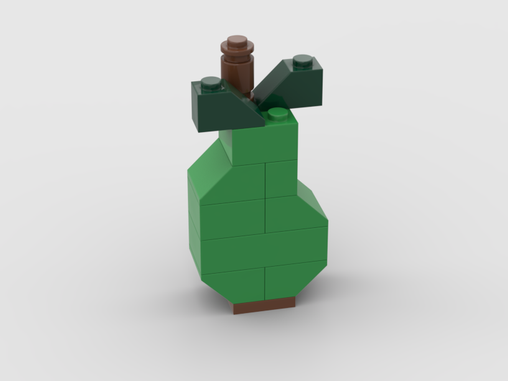 LEGO MOC-122418 pear by Roverops121 | Rebrickable - Build with LEGO