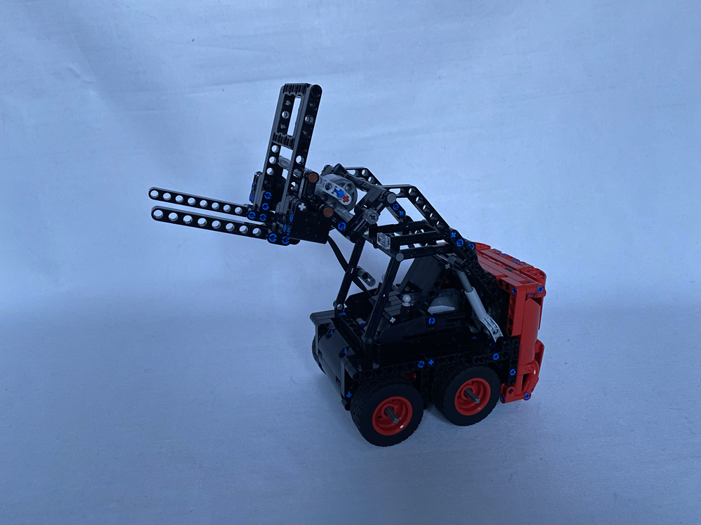 LEGO MOC-122488 mini wheel loader bodcat 863 by RedHotRod | Rebrickable ...