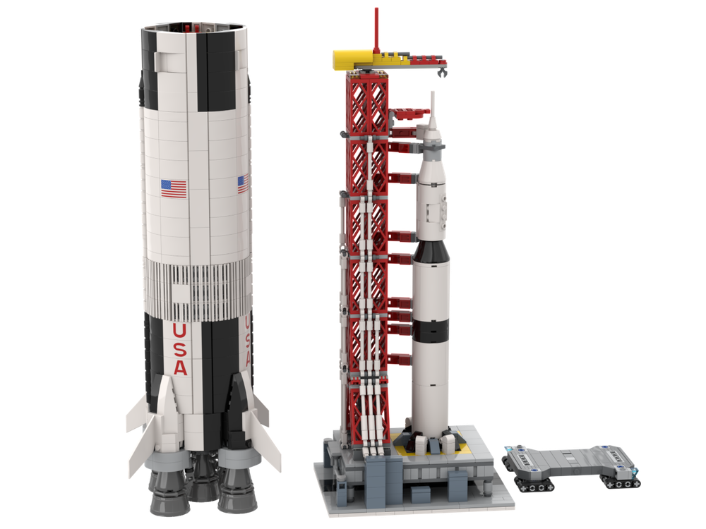 Saturn v lut lego sale