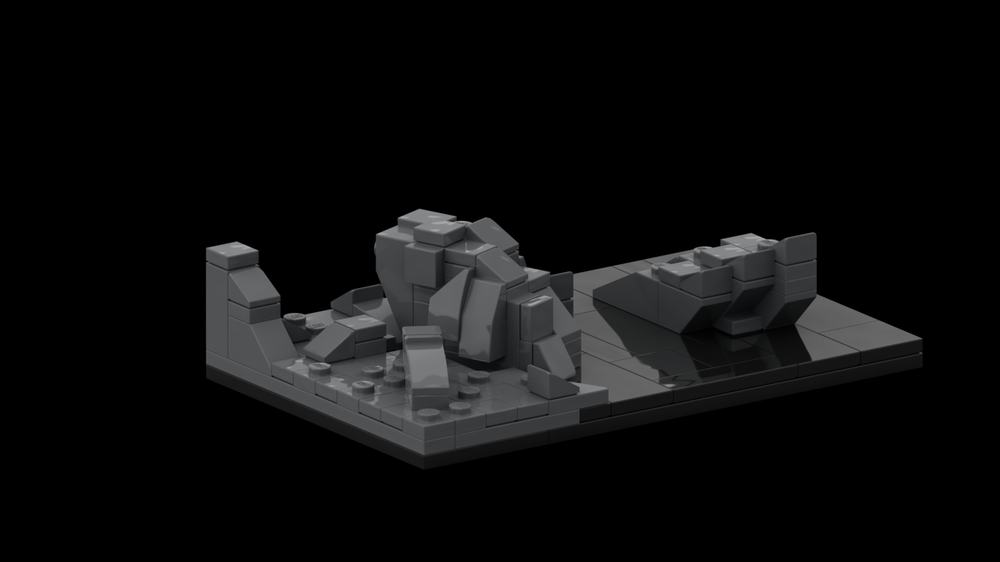 LEGO MOC-122705 Gollum cave small by wb_lego_creations | Rebrickable ...
