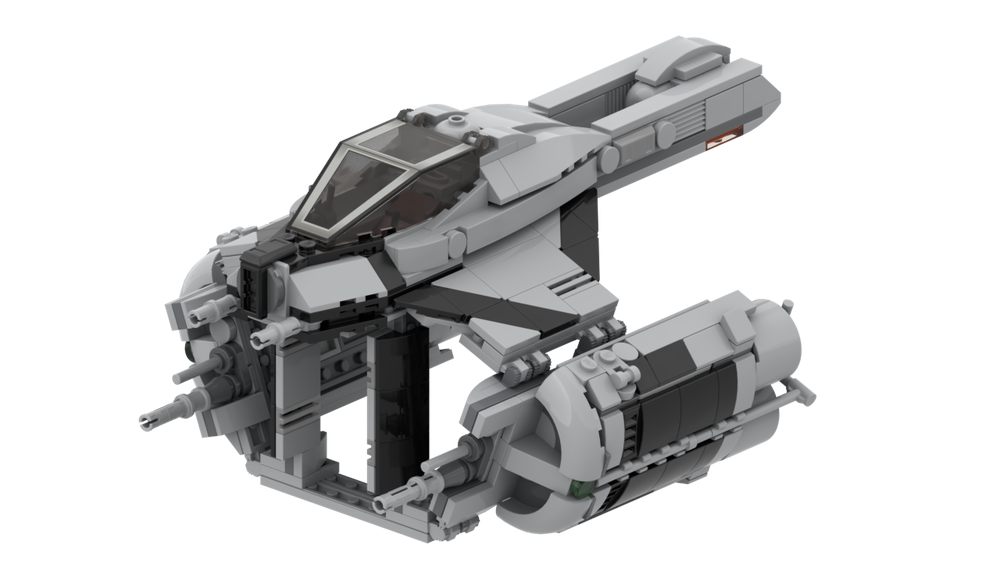 LEGO MOC HT-33 Resistance Dropship by Tj_the_Brickwright | Rebrickable ...