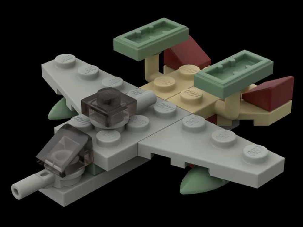 LEGO MOC 911945 A-10 Thunderbolt (''Warthog'') by meregt | Rebrickable